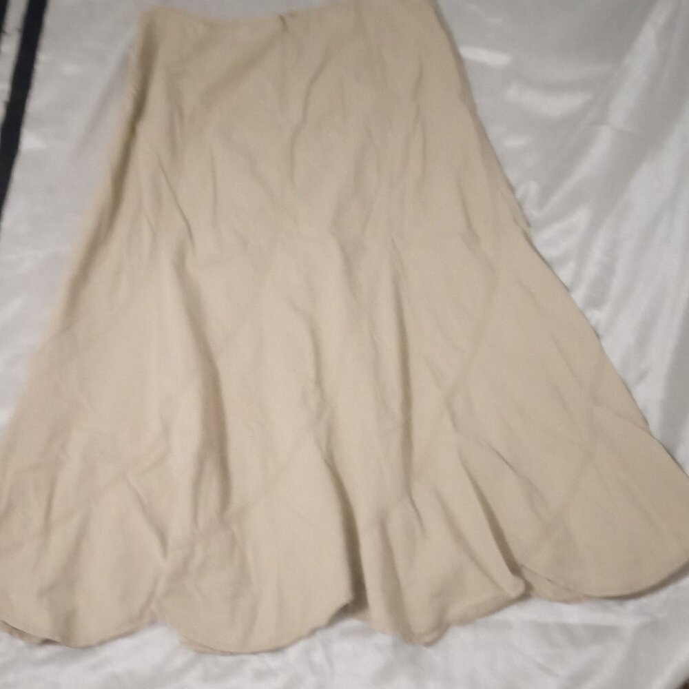 Ideology women's maxi shirt khaki size14 flared streetwear grunge boho - Picture 4 of 9